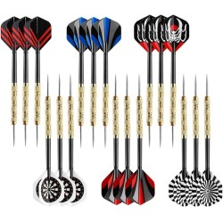 18 Pcs Darts Metal Tip Set Professional Stainless Steel Dart for Dartboard 18 Pcs Darts Metal Tip Set Professional Stainless Steel Dart for Dartboard
