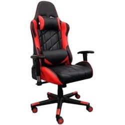 BRIGHTSTAR Contemporary Soft Cushioned Ergonomic Gaming Chair With 2D Armrest - RED BRIGHTSTAR Contemporary Soft Cushioned Ergonomic Gaming Chair With 2D Armrest - RED