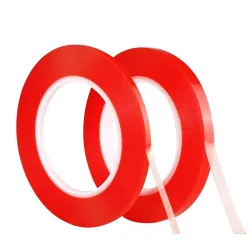 5m Double Sided Heat Resistant High Adhesion Transparent Adhesive Tape