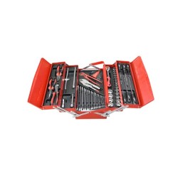 Gedore red 62 pc tool box 5 compartments