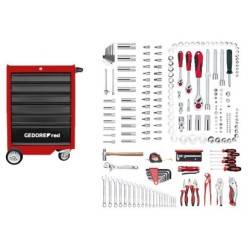 GEDORE red Workshop Tool Trolley 218 Pc