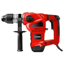 Casals Drill Rotary Hammer With Auxiliary Handle Plastic Red 3 Function 1 Casals Drill Rotary Hammer With Auxiliary Handle Plastic Red 3 Function 1