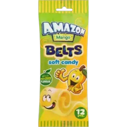 Amazon Mango Soft Candy Belts 12 Pack Amazon Mango Soft Candy Belts 12 Pack
