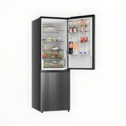 HAIER 330L Black Combi Fridge - HRF-425VCFRMBL HAIER 330L Black Combi Fridge - HRF-425VCFRMBL