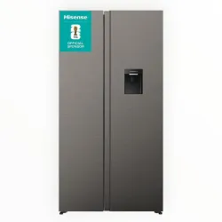 Hisense H680SIT-WD 541L Side-by-Side Refrigerator Titanium Silver Hisense H680SIT-WD 541L Side-by-Side Refrigerator Titanium Silver
