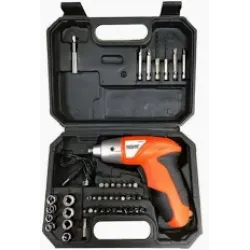 Tuoye 45 Piece 3.6V Cordless Screwdriver Set AY001-997 Cordless Drill  (7.95 mm Chuck Size)