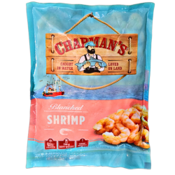 Chapman's Frozen Blanched Shrimp 240g Chapman's Frozen Blanched Shrimp 240g