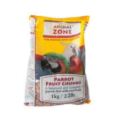 Animal Zone Parrot Fruit Chunks 1kg Animal Zone Parrot Fruit Chunks 1kg