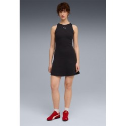 PUMA Ess Ribbed Dress - Black PUMA Ess Ribbed Dress - Black