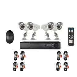 4 WAY CCTV Security System Camera 4 WAY CCTV Security System Camera