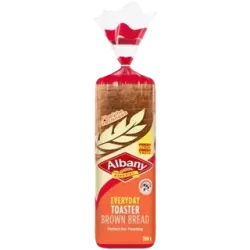 Albany Everyday Toaster Brown Bread 700g Albany Everyday Toaster Brown Bread 700g