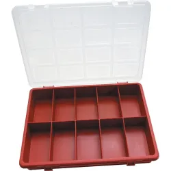 KENNEDY 10-COMPARTMENT STORAGE TRAY, L-240MM X W-178MM X H-36MM