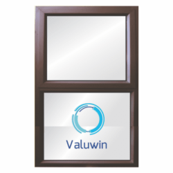 Aluminium Window Bronze 600×1200