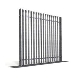 Palisade Fence 3MX 1.8m H 17 Stick 25X2 2 Fork