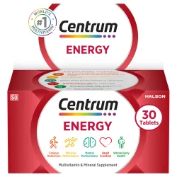 Centrum Energy Tab 30's