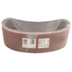 Bosch 60 Grit Wood Sanding Belt 100 x 610mm - 10 Pack