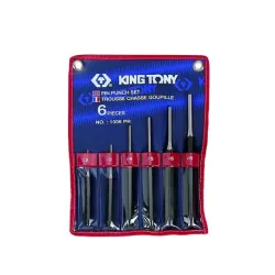 King Tony Pin Punch Set 2-8mm 6Pc King Tony Pin Punch Set 2-8mm 6Pc