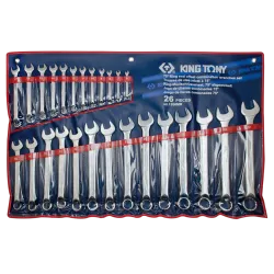 King Tony Spanner Set 26Pc Offset Combination 6-32mm King Tony Spanner Set 26Pc Offset Combination 6-32mm