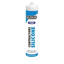 Alcolin Silicone Contractors Clear 260ml