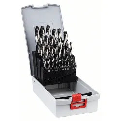 BOSCH 25PC POINTTEQ MINI-X-LINE TWIST DRILL BIT SET 1-10MM