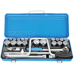 GEDORE 19 TMZ Socket Set 1/2" IN 25 PCS