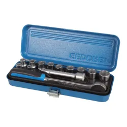 GEDORE 13 piece C19 HMZ Socket Set 1/2" Imperial