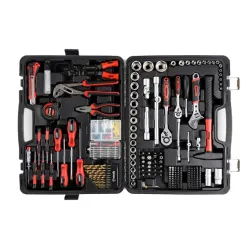 Casals Hand Tools 303 Piece Set Steel Red Casals Hand Tools 303 Piece Set Steel Red