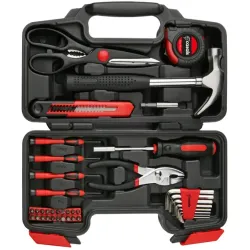 Casals Hand Tools 39 Piece Set Steel Red Casals Hand Tools 39 Piece Set Steel Red