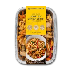 ASIAN-STYLED HONEY SOY CHICKEN STIR FRY WITH NOODLES 700G