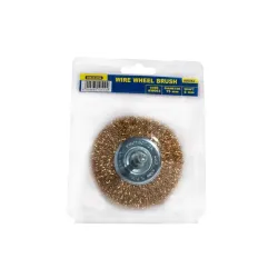 Dejuca - Wire Wheel - 75mm X 6mm - Arbor - 6mm - 2 Pack
