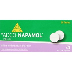 Adco-Napamol Tablets 20 tablets