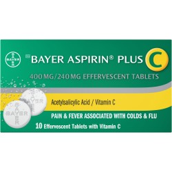 Bayer Asprin Plus Vitamin C 400mg