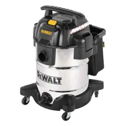 DeWalt Vacuum Cleaner Portable 38l Stainless Steel Wet Dry