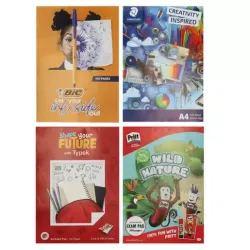 A4 Exam Pad 100 Pages (Design May Vary)