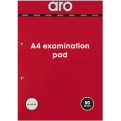 Aro A4 Examination Pad  (Set of 10, Red)