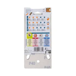 DEXTER Universal abrasives wood G40 5 pieces 93x185mm