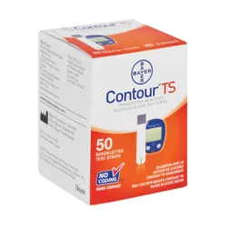 Bayer Contour Ts Glucose Test Strips (50/Vial) Bayer Contour Ts Glucose Test Strips (50/Vial)