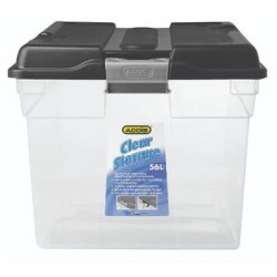 ADDIS CLEAR STORAGE BOX 56lt BLACK