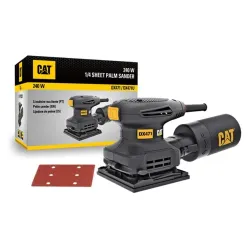 CAT 1/4 SHEET PALM SANDER, 240W
