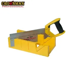 CROWNMAN SAW SET WITH MITRE BOX 300MM
