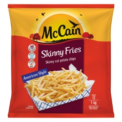 McCain Skinny Cut Potato Fries 1kg McCain Skinny Cut Potato Fries 1kg