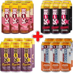 Score Variety Pack Energy Drink  (Assorted Flavors Flavoured, 24 x 12000 ml)