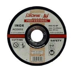 Bore-it - Inox - Cutting Disc - Steel - 115 X 1.2mm - 10 Pack Bore-it - Inox - Cutting Disc - Steel - 115 X 1.2mm - 10 Pack