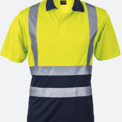 AMROD Golf Shirt Surge Hi-Viz
