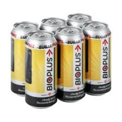 Bio Plus Cloudy Lemon Flavoured Energy Drink 24x440ml