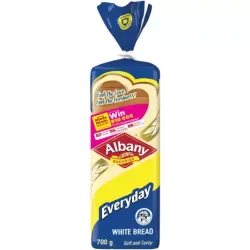 Albany Everyday Sliced White Bread Loaf 700g