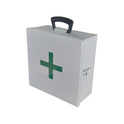 Regulation 7 First Aid Kit Inside Square Metal Box