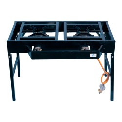2-burner Folding Boiling Table / Gas Stove (MEDIUM DUTY)