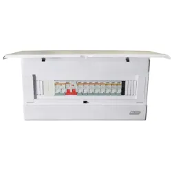 Major tech assembled 18 way flush mount steel tray