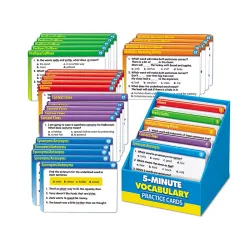 5 Minute Vocabulary Practice Cards – Grade 3-5